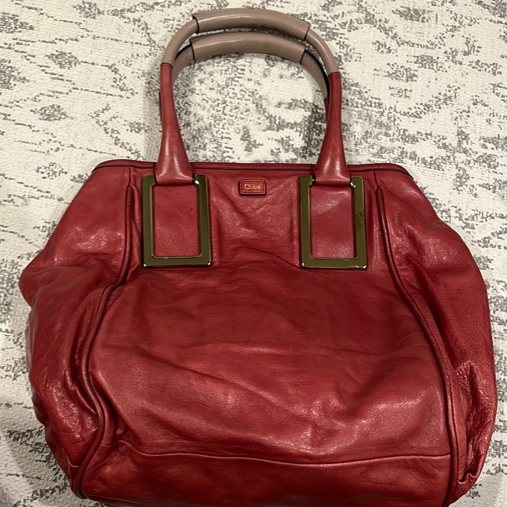 Red Chloe Bag